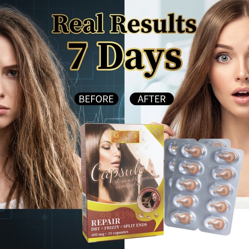 Home Improvement Ending - Non‑greasy Disposable Hair Conditioning Capsule Serum