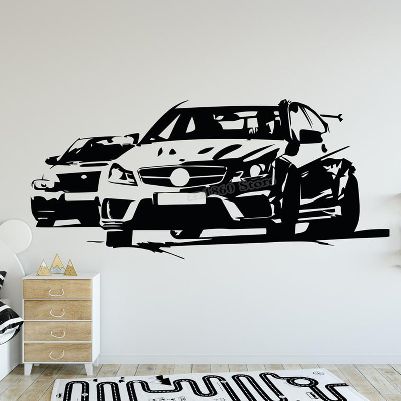 Vinyl Floor Plank - Car Wall Decal Car Wonderful Decal