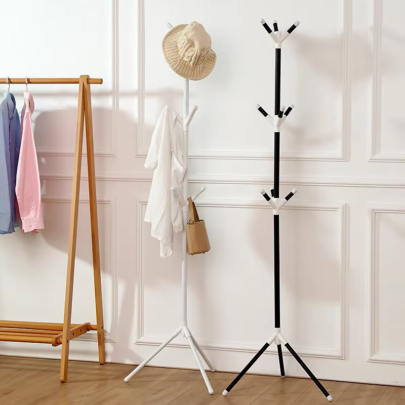 Home Improvement Mall - Clothes Hanging Rack Floor Simple Bedroom