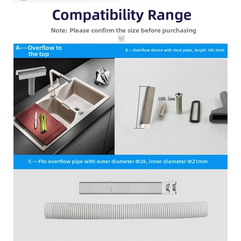 304 Stainless Steel Sink Overf - Home Improvement Kitchen Set review and price