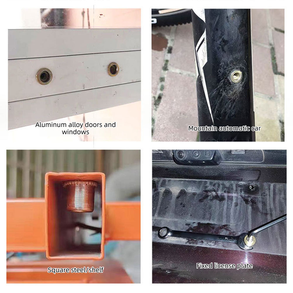 Press-In Nuts Kit,7 Rivets Nut - Home Improvement Show review and price