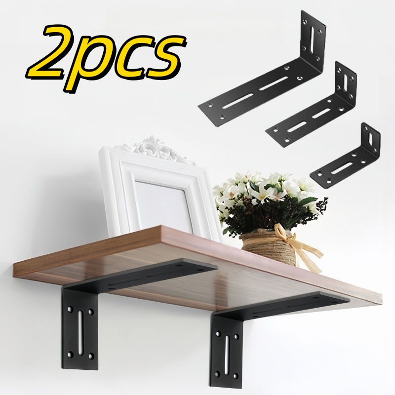 2pcs 90 degree black brackets, - Home Improvement Mall review and price