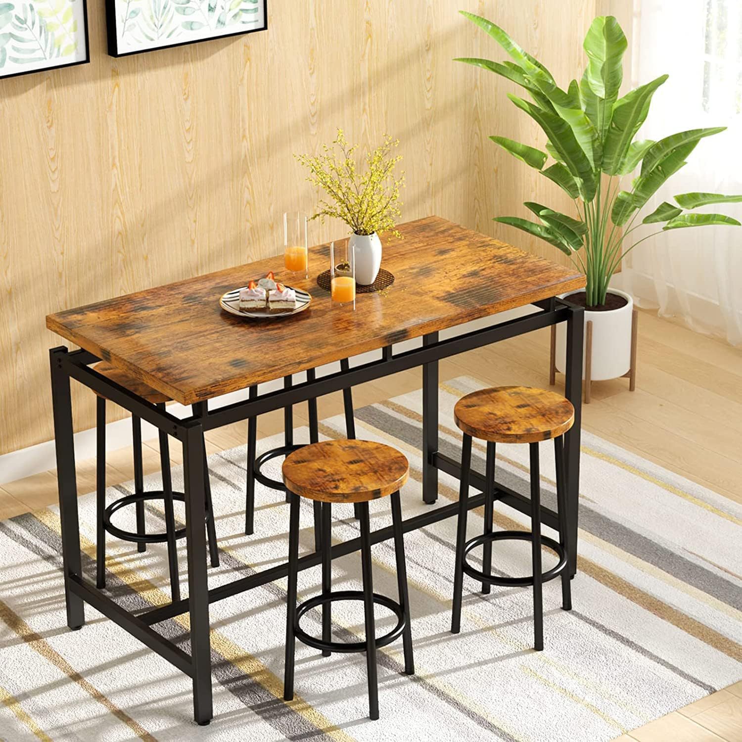 Dining table and chairs five-p - Home Improvement Kitchen Set review and price