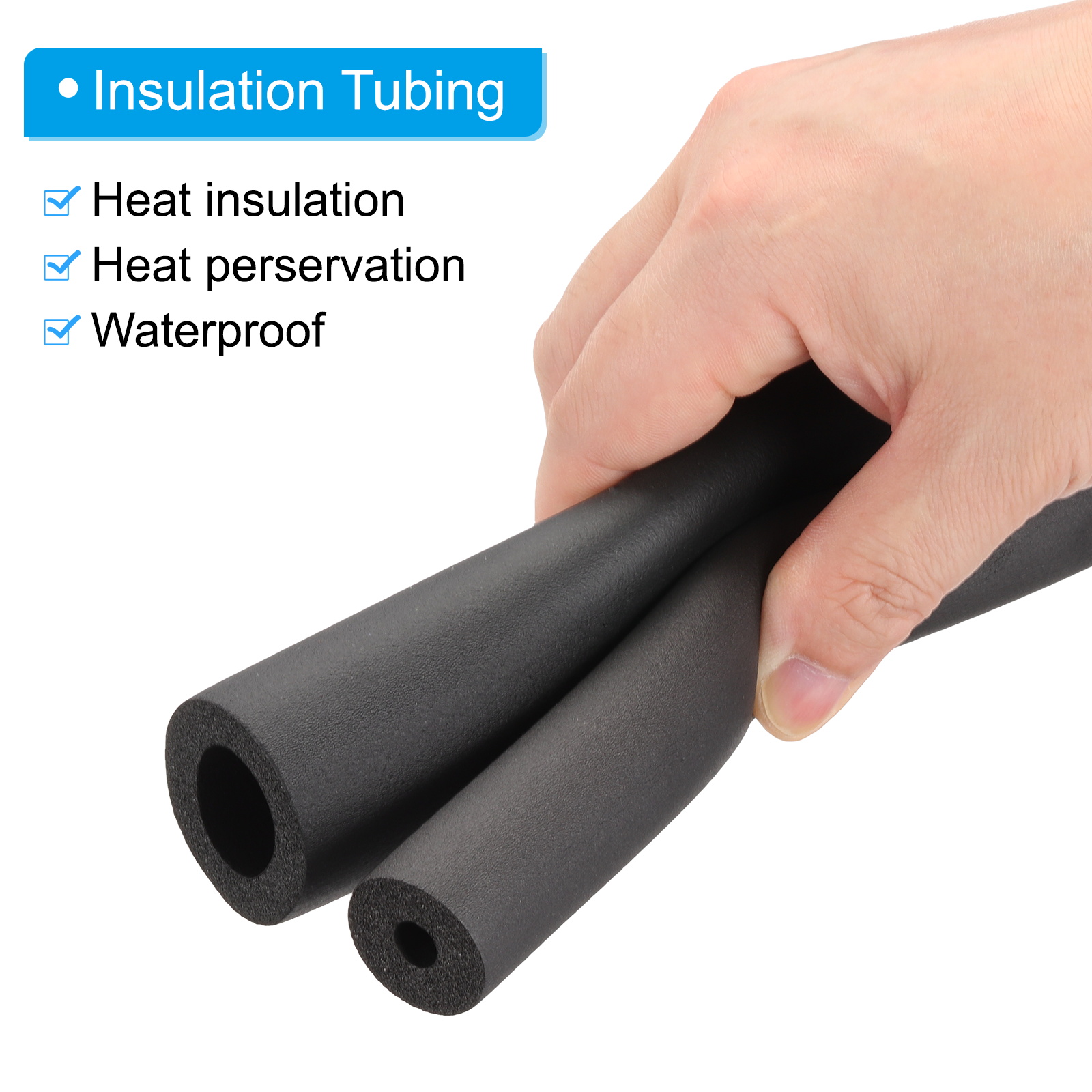 Uxcell 4Pcs 1.8Meters Pipe Ins - Pipe Insulation Foam review and price