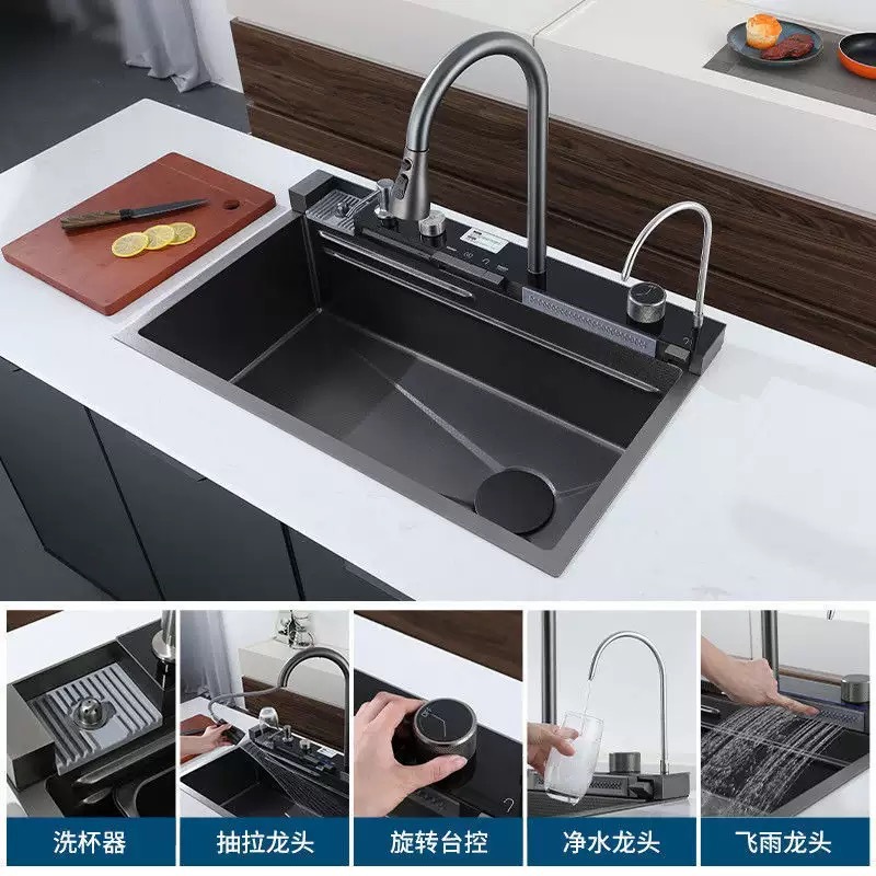 Thickened Kitchen Sinks Stainl - Home Improvement Kitchen Set review and price