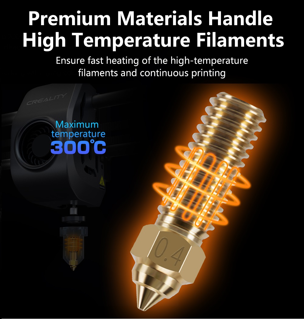 Nozzle For Creality K1 Max End - Creality Printer K1 review and price