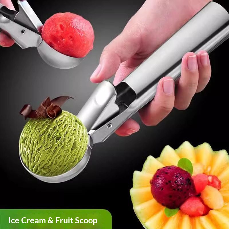 Stainless Steel Ice Cream Scoo - Home Improvement Mall review and price