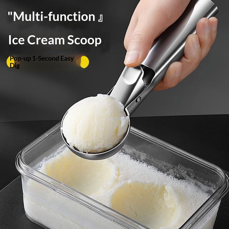 Stainless Steel Ice Cream Scoo - Home Improvement Mall review and price