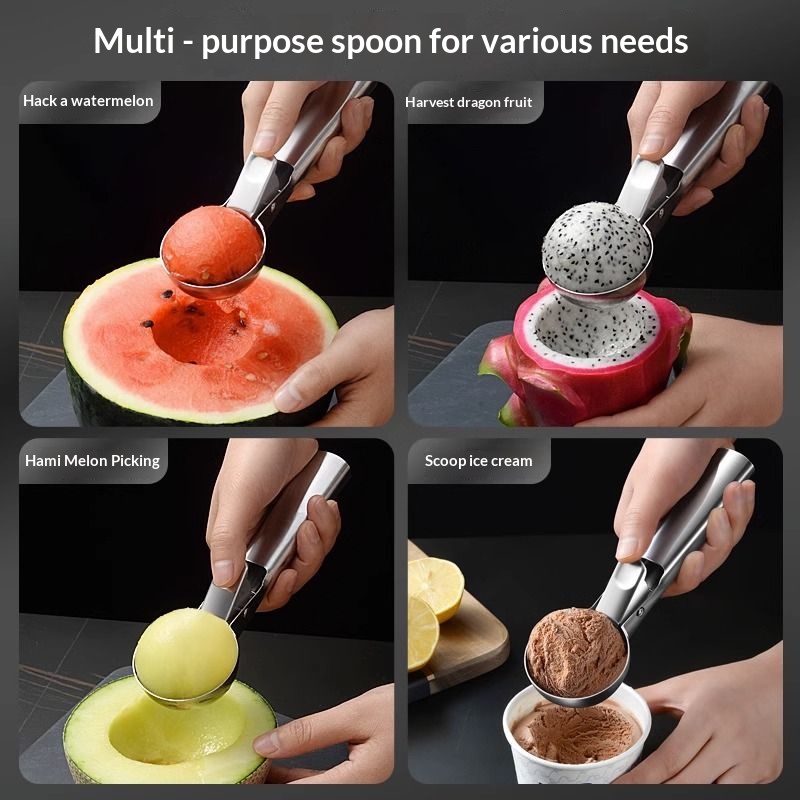 Stainless Steel Ice Cream Scoo - Home Improvement Mall review and price