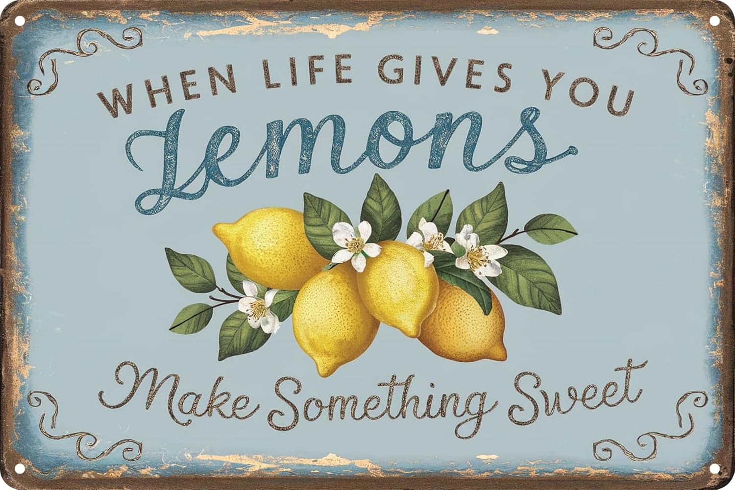 Y1,Retro Tin Signs Style When  - Home Improvement Kitchen review and price