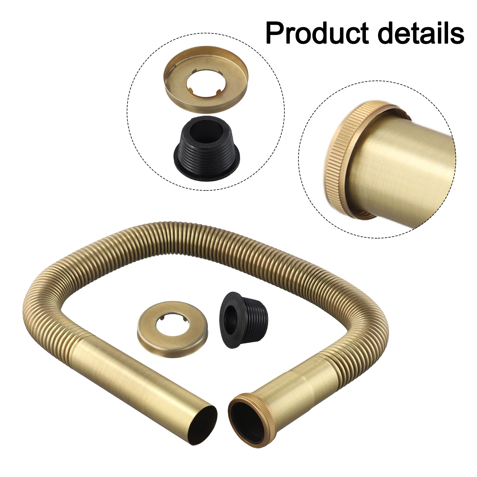 1pc Flexible Hose Brass Hose S - Home Improvement Kitchen review and price