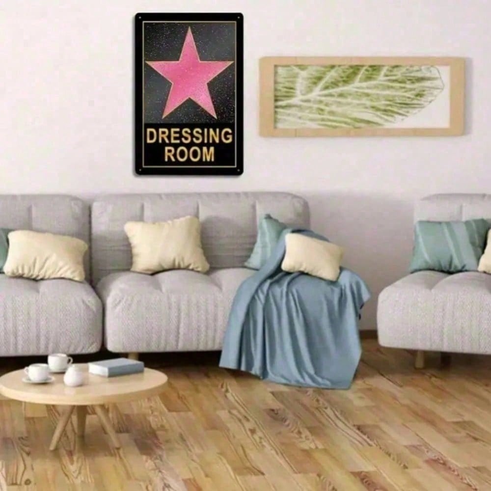 Pink Star Aluminum Tin Sign Ae - Home Improvement Show review and price