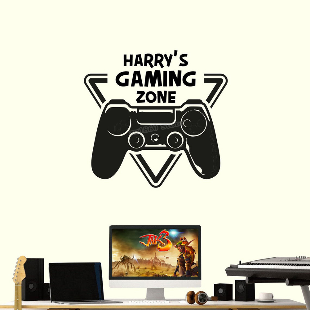 Custom Name Gaming Zone Wall D - Vinyl Floor Plank review and price