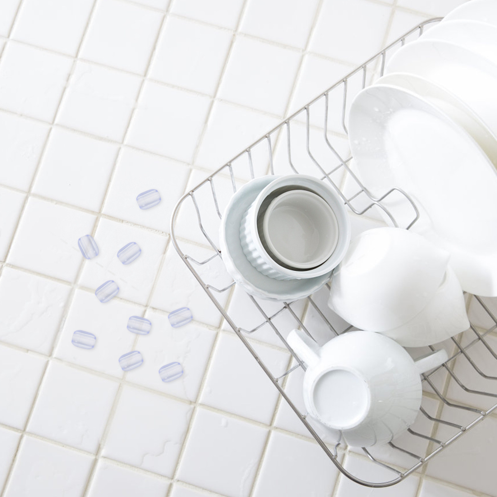 10Pcs Rubber Sink Rack Feet Pr - Home Improvement Kitchen review and price