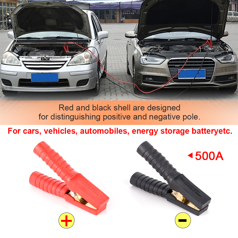 2Pcs Large 500A-1000A Alligato - Cable Staple Clip review and price