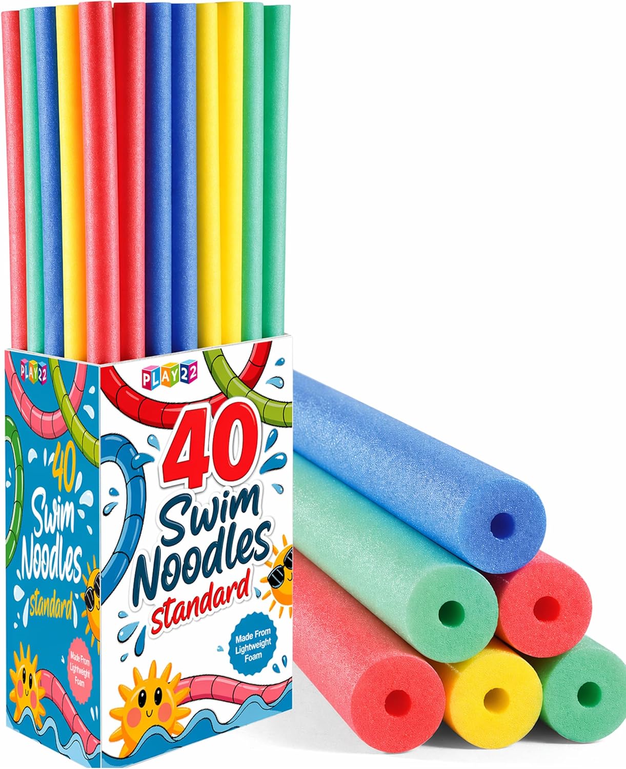 40 Pack Pool Noodles Foam - 4  - Pipe Insulation Foam review and price