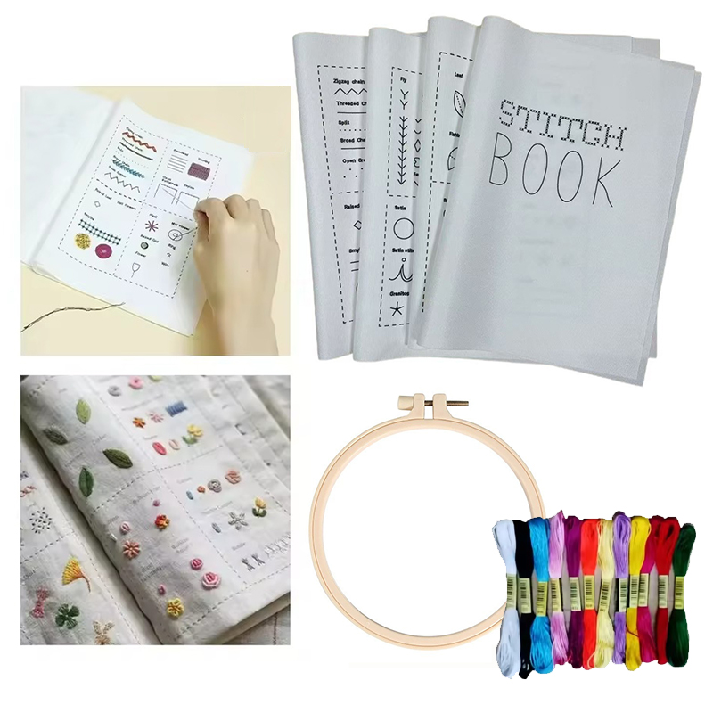 1Set Embroidery Stitch Book Ho - Home Improvement For Beginners review and price