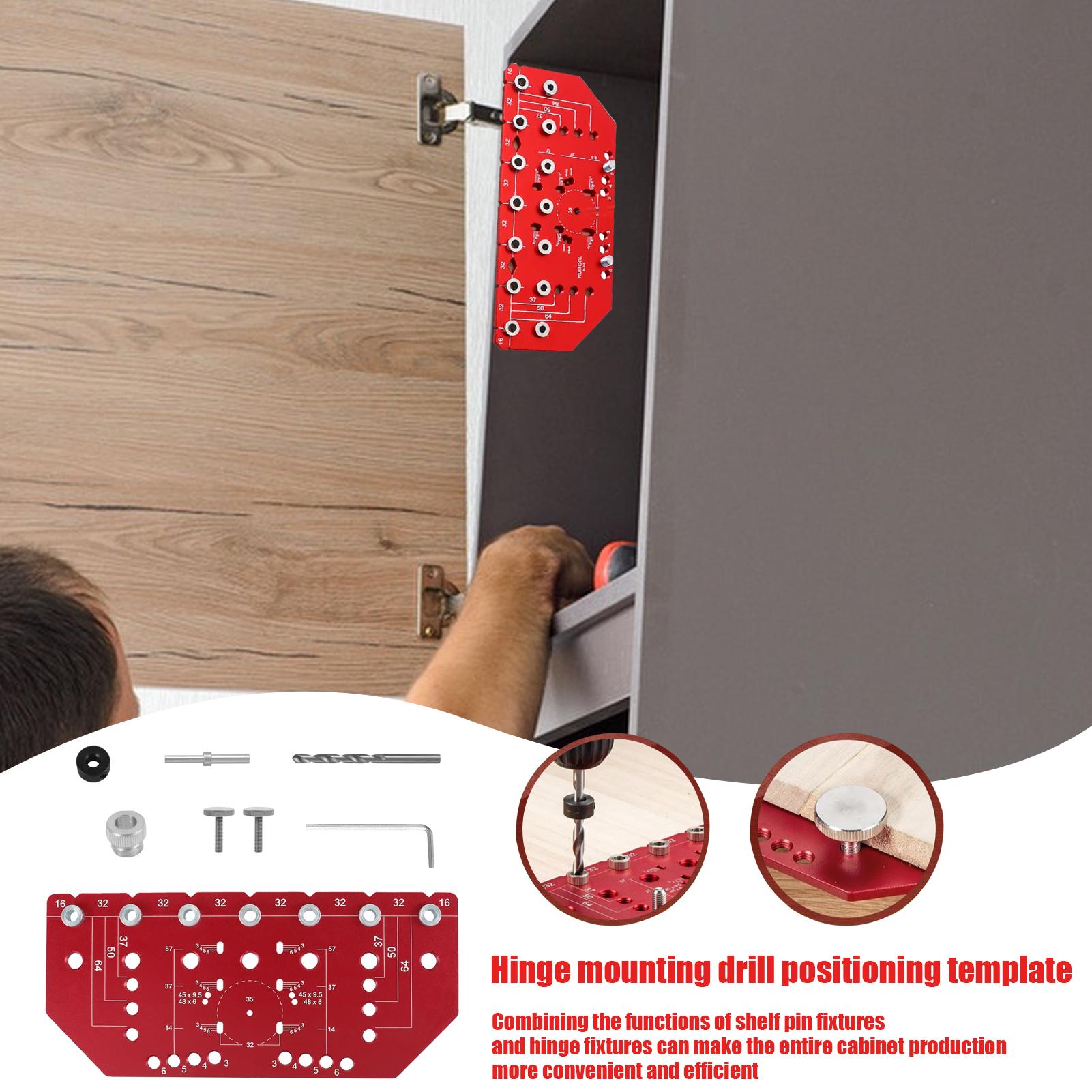 Cabinet Door Hinge Jig Door Hi - Home Improvement For Beginners review and price