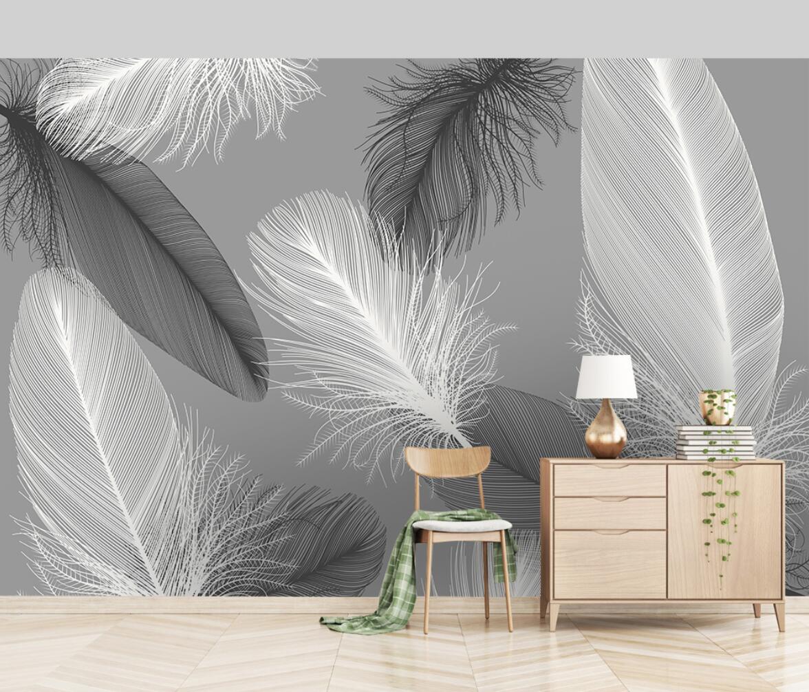 custom Nordic feather lines mu - Home Improvement Background review and price