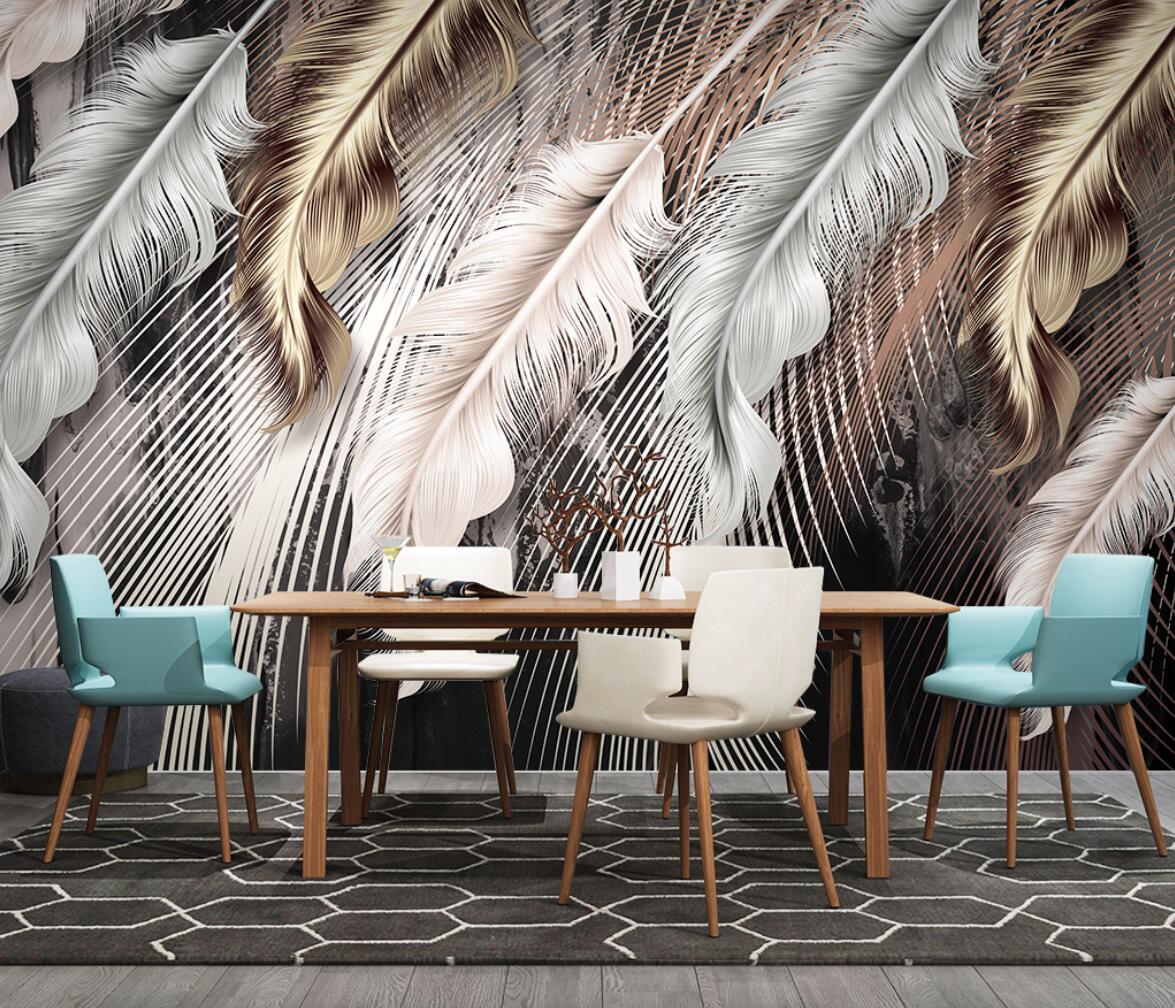 custom Nordic feather lines mu - Home Improvement Background review and price