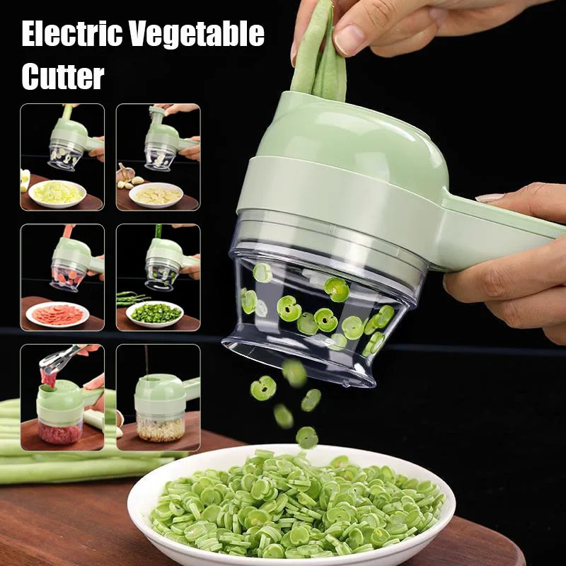 4 IN 1 Electric Vegetable Cutt - Home Improvement Kitchen review and price
