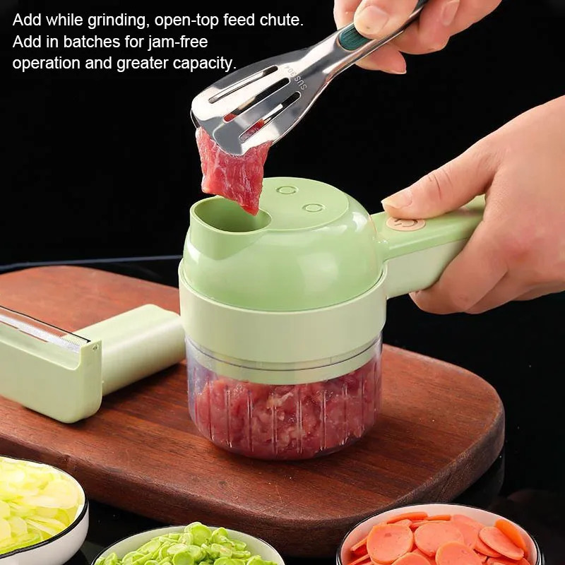 4 IN 1 Electric Vegetable Cutt - Home Improvement Kitchen review and price