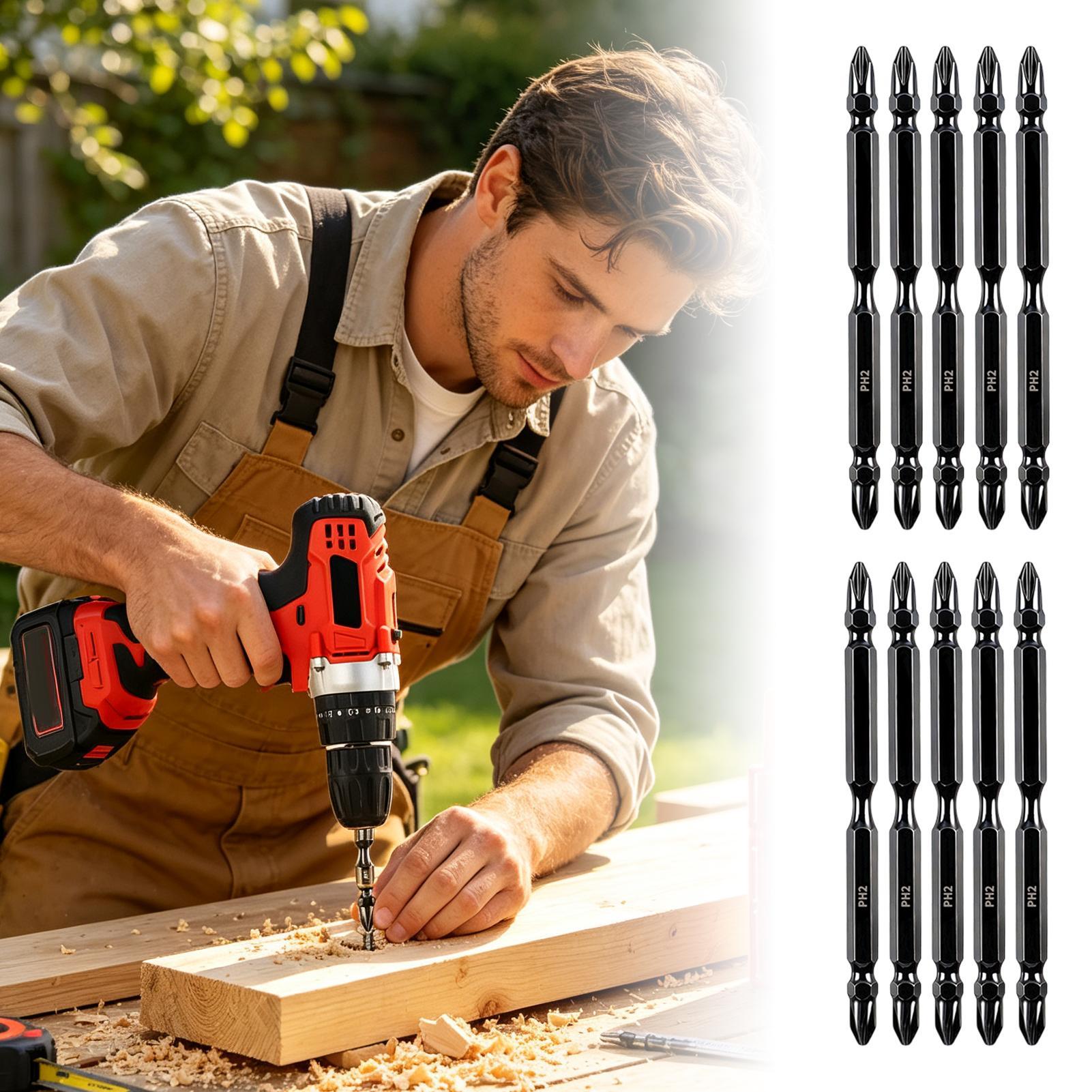 Magnetic Bits Double-Ended Mag - Drill Bit Set review and price